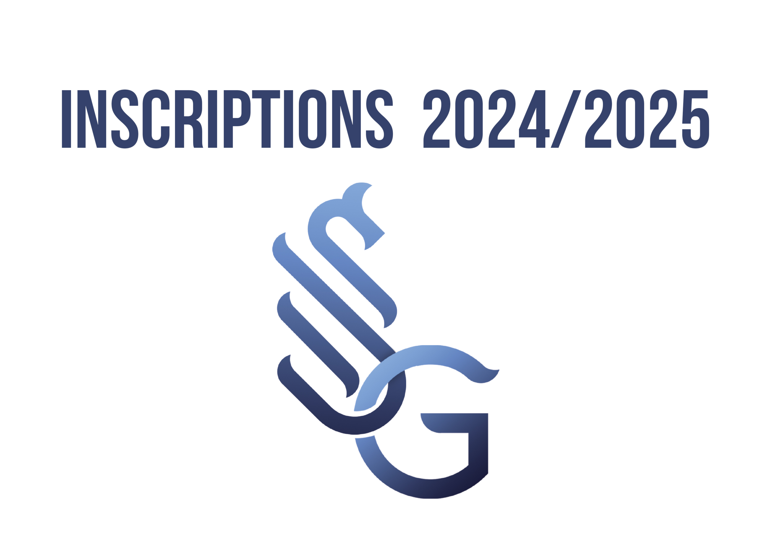 Inscriptions 2024-2025