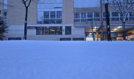 Saint-Georges sous la neige !