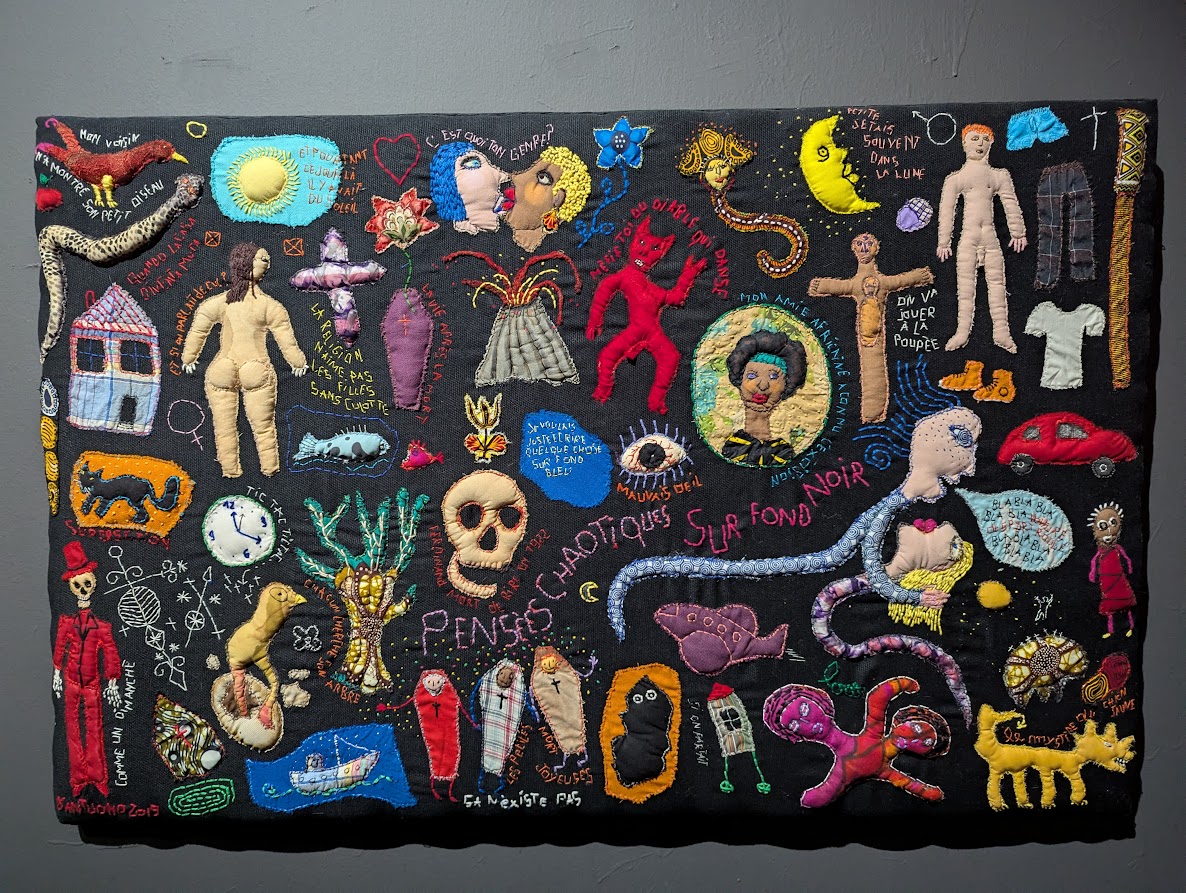 Les 3e B à la halle Saint-Pierre