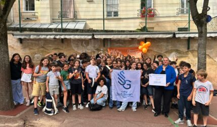 Remise des prix du Cross Solidaire des 6e