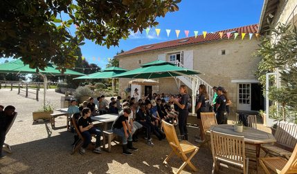 Séjour d’intégration des 6e à Moulière