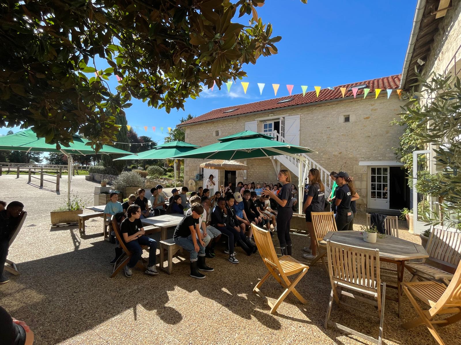 Séjour d’intégration des 6e à Moulière